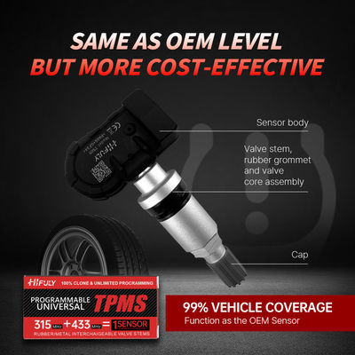 Portable TPMS Sensor System High Speed And Precision Tire Pressure Monitoring System